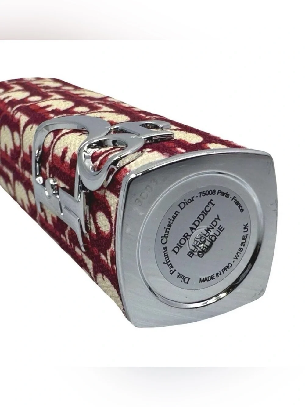 Dior Addict Lipstick Holder Burgundy Oblique Couture Case  NIB